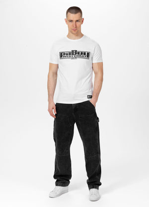 T-Shirt Slim Fit Classic Boxing - Weiß