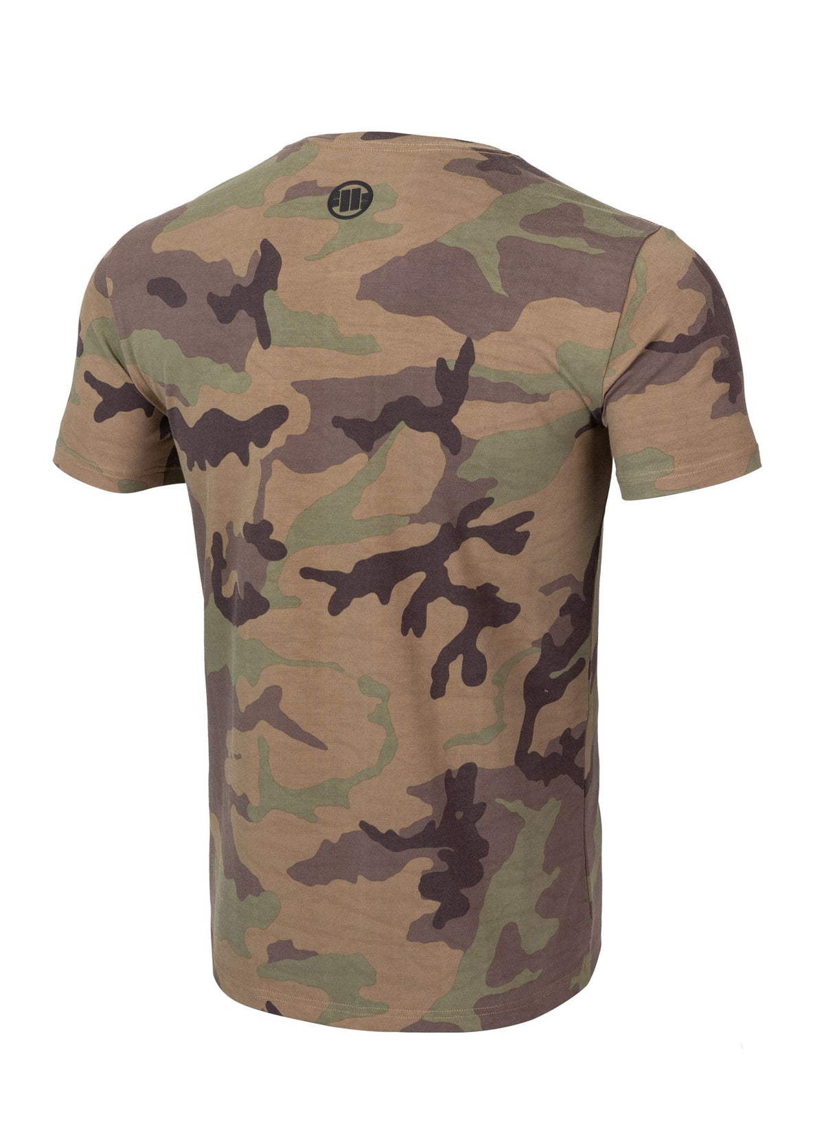 T-Shirt Slim Fit Classic Boxing - Woodland Camouflagemuster 