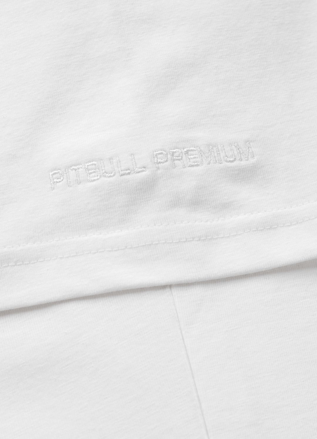 T-Shirt Slim Fit KLEINES LOGO Weiß