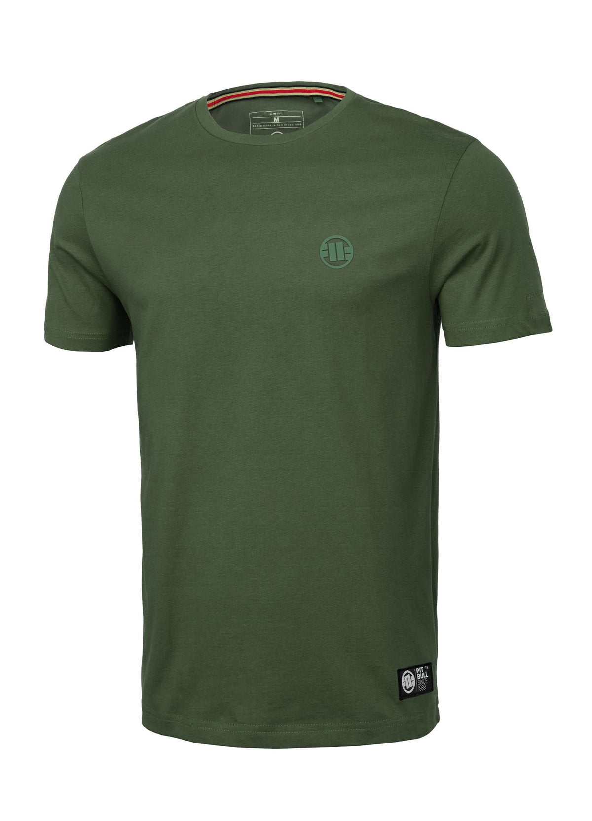 T-Shirt Slim Fit Kleines Logo