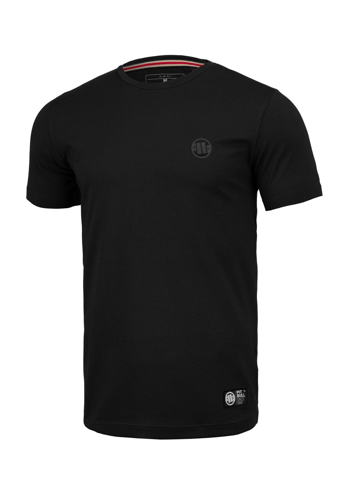 T-Shirt Slim Fit Kleines Logo