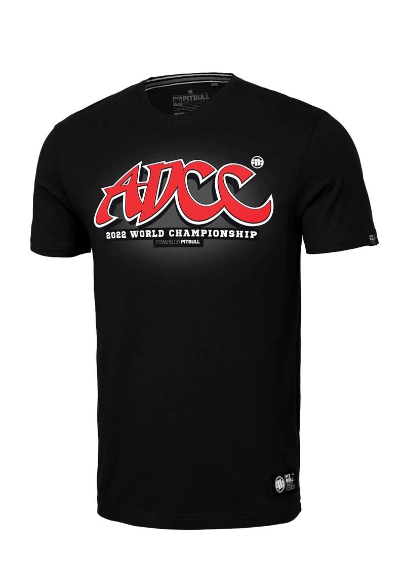 ADCC MEISTERSCHAFT 2022 BASIC Schwarzes T-Shirt