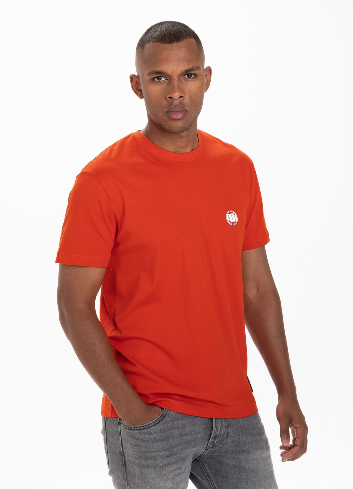 T-Shirt KLEINES LOGO 21 Orange Rot