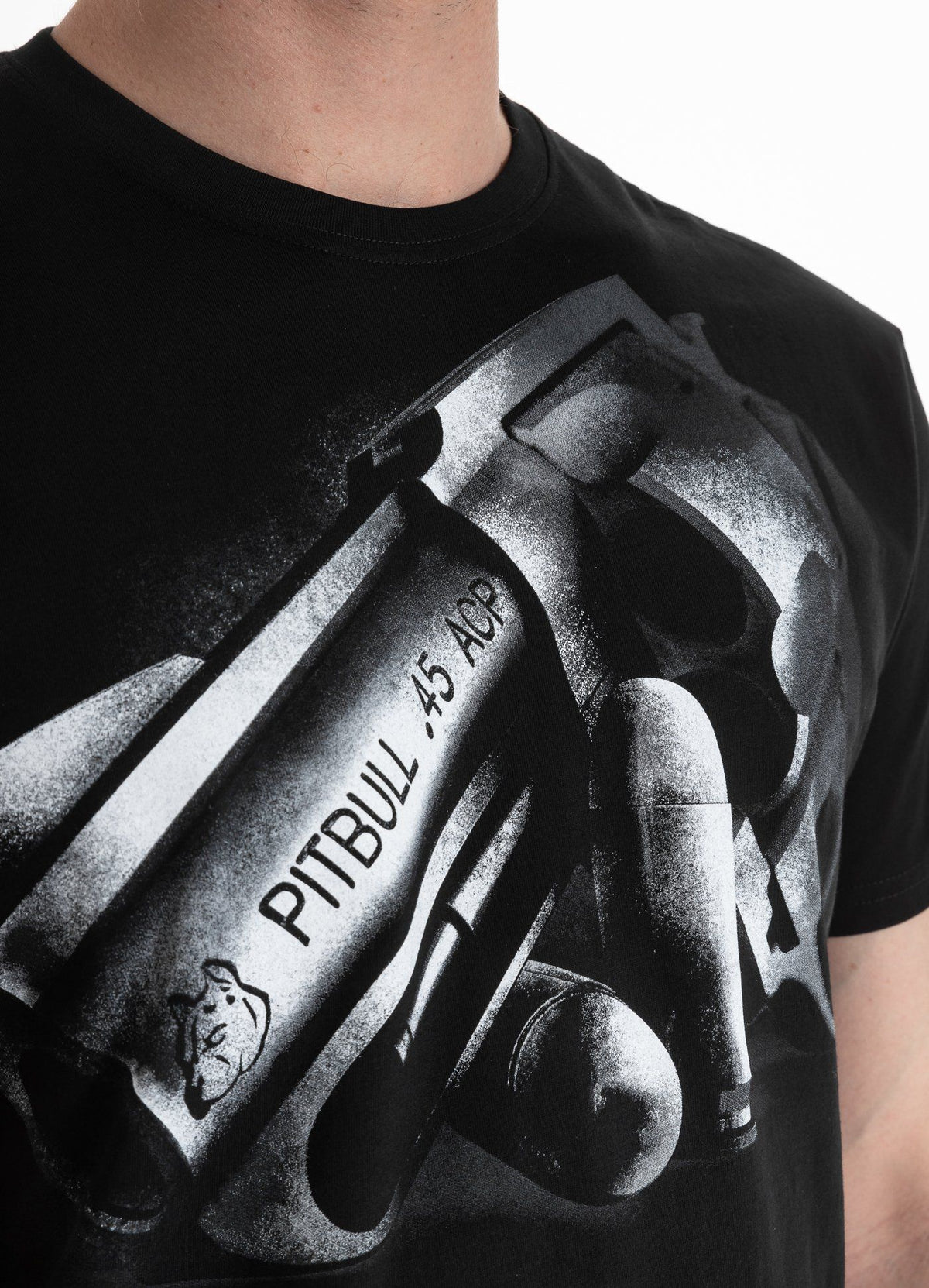 T-Shirt SO CAL 45 Schwarz