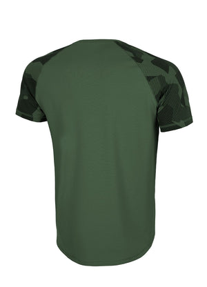 HILLTOP Spandex Heavyweight T-Shirt Olive Dillard