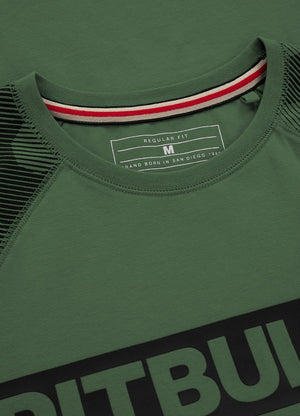 HILLTOP Spandex Heavyweight T-Shirt Olive Dillard