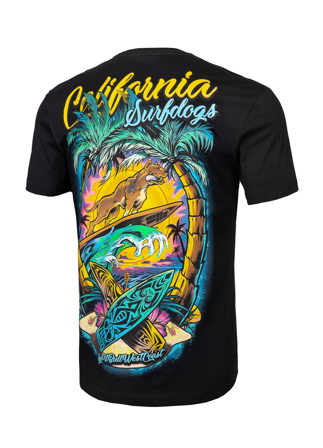 T-Shirt SURFDOG Schwarz