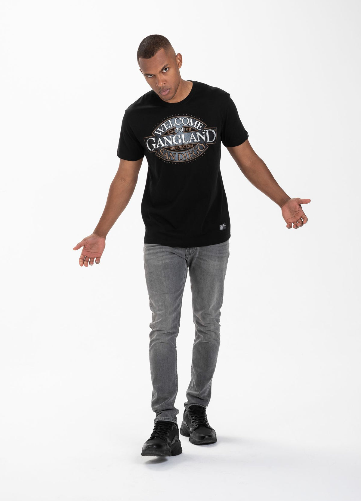 T-Shirt TOMMY Schwarz