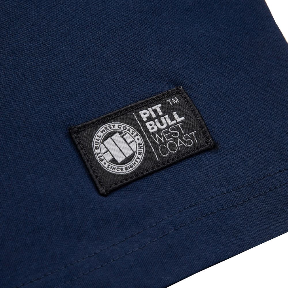 Vintages Flaggen-T-SHIRT DUNKE MARINEBLAU