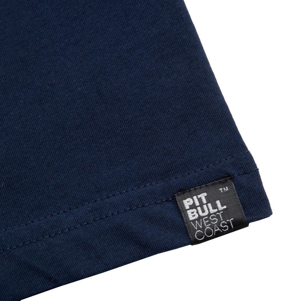 Vintages Flaggen-T-SHIRT DUNKE MARINEBLAU