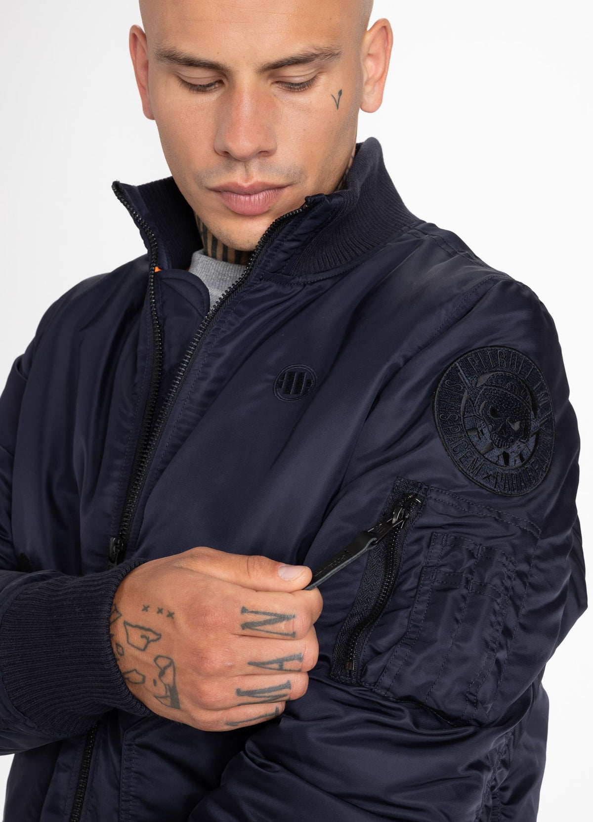 Wattierte Jacke für Herren Centurion Dunkelblau 