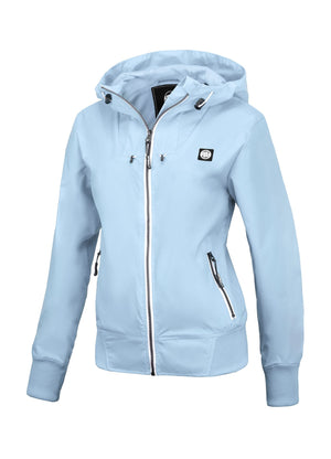 Women's transitional hooded jacket Aaricia Logo