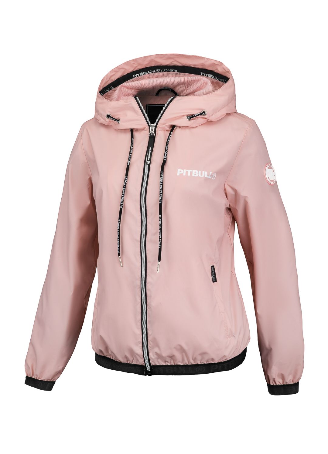 Damen Nylonjacke mit Kapuze DAHLIA Rosa 