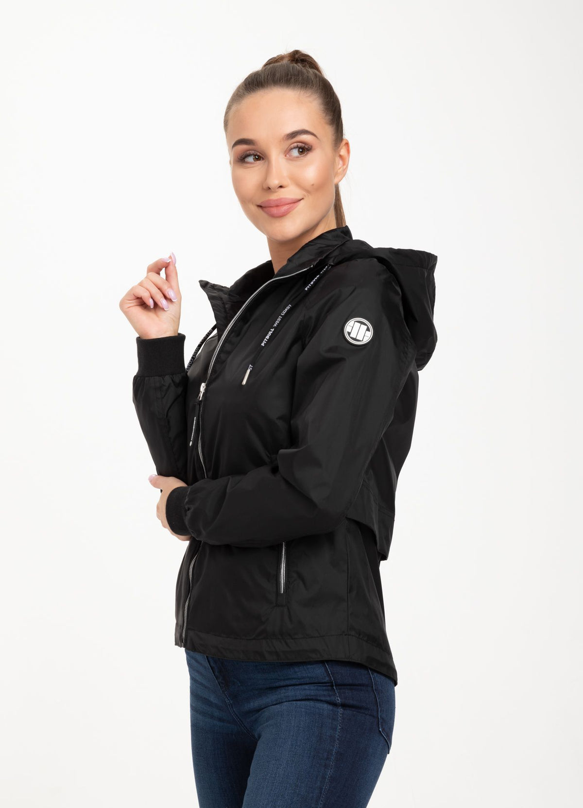 Damen Übergangsjacke mit Kapuze Gravilla