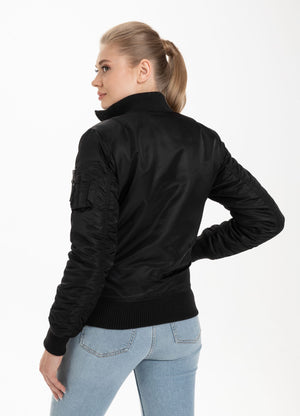 Damen Übergangsjacke MA-1 - Schwarz