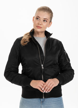 Damen Übergangsjacke MA-1 - Schwarz