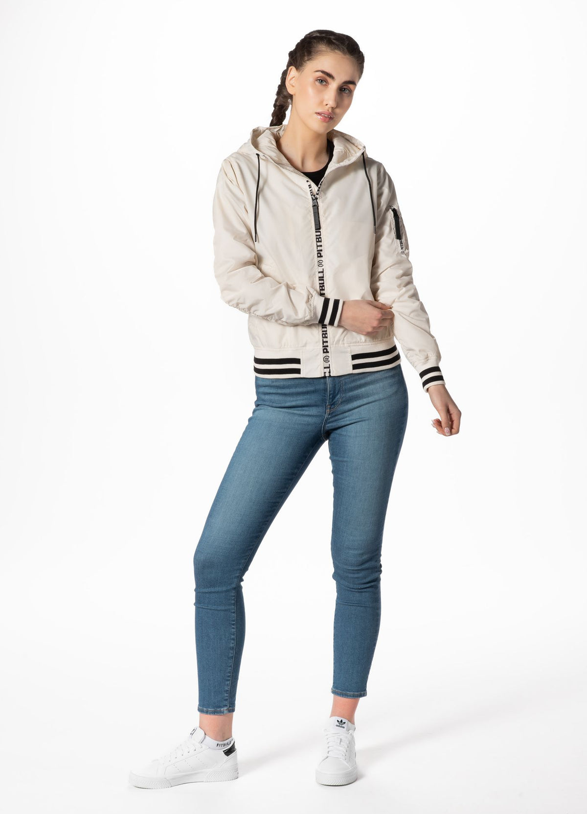 Damen Übergangsjacke mit Kapuze Overpark