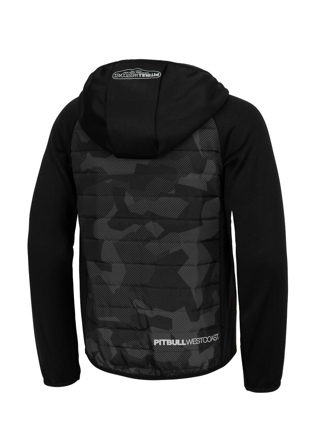 Kinder Übergangsjacke Dillard - Schwarzes Camouflage