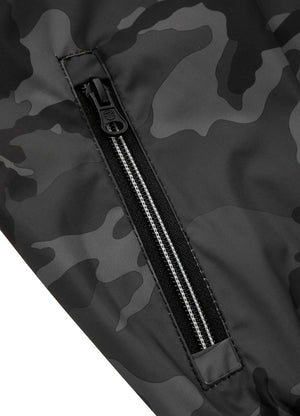 Kinder Übergangsjacke Athletic Sleeve Junior - Schwarzes Camouflage