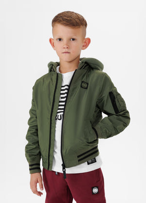 Kinder Übergangsjacke Nimitz Junior - Olivgrün