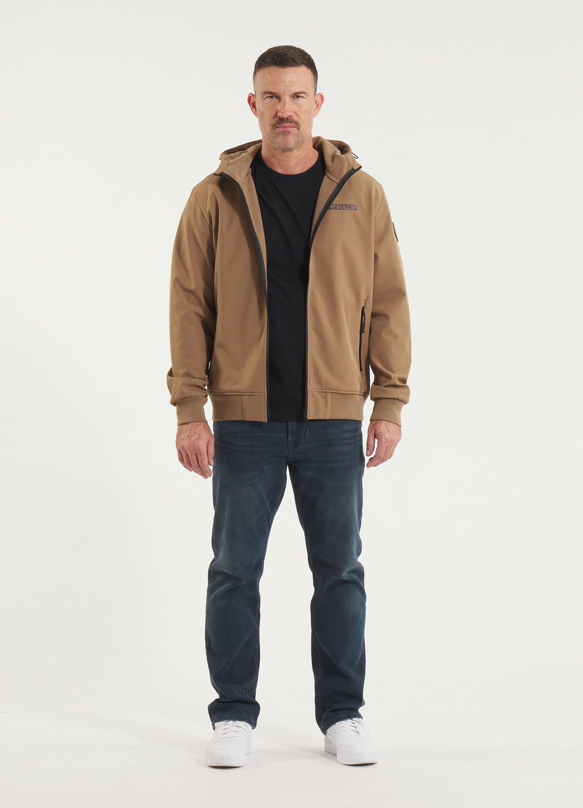 Softshelljacke Midway II - Coyote Braun