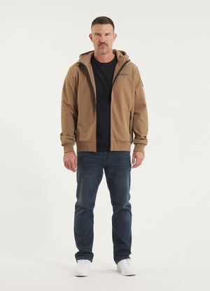 Softshelljacke Midway II - Coyote Braun