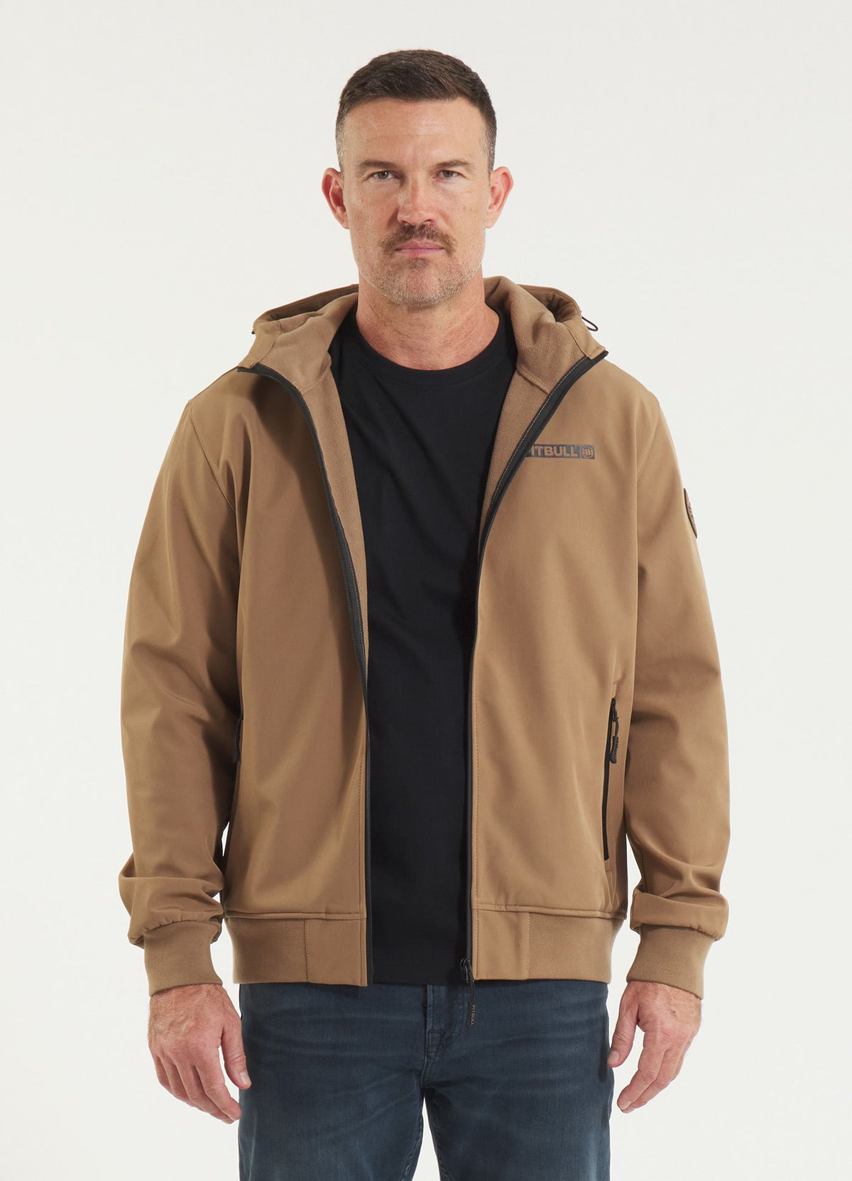 Softshelljacke Midway II - Coyote Braun