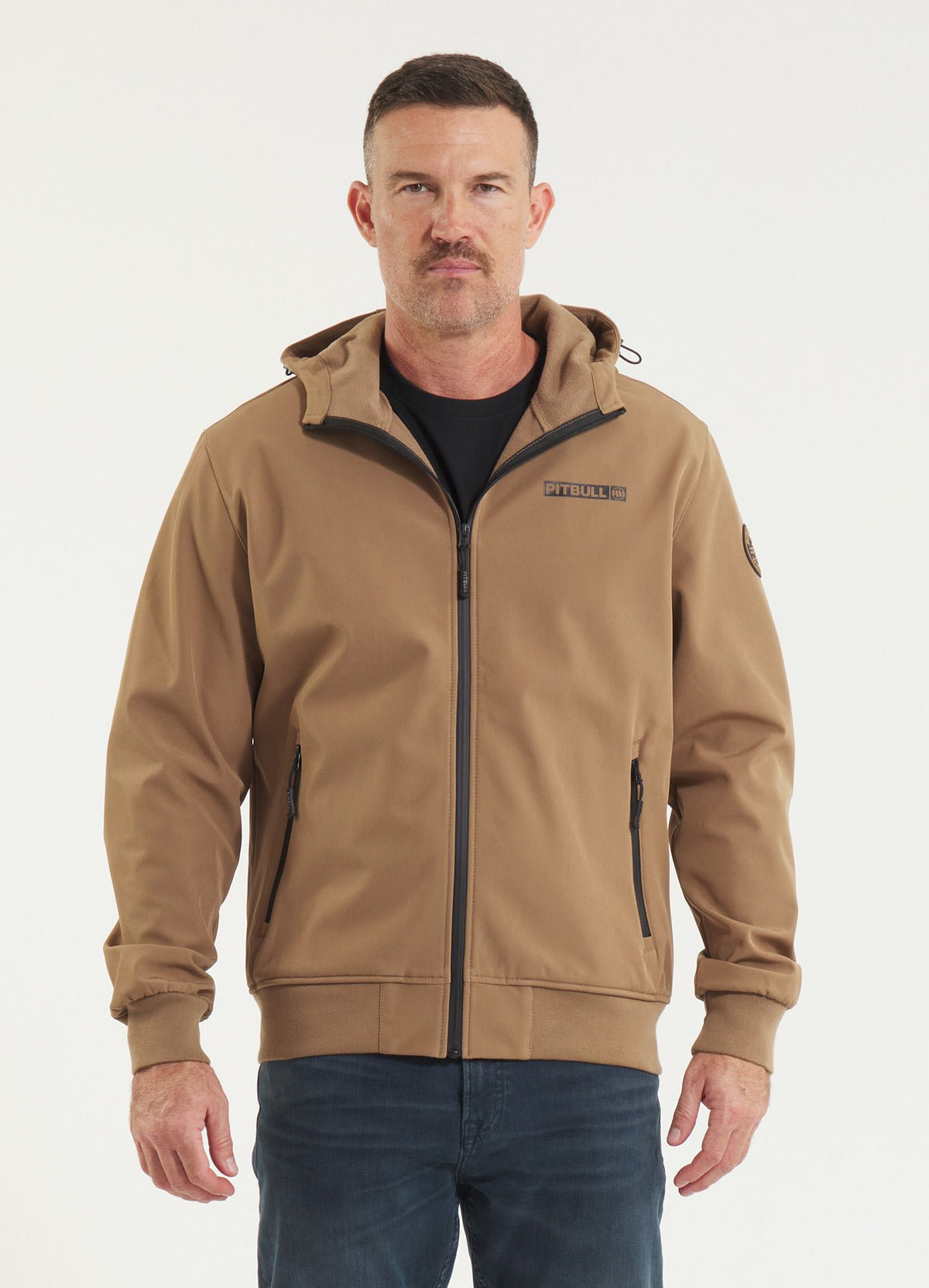Softshelljacke Midway II - Coyote Braun