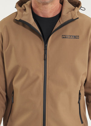 Softshelljacke Midway II - Coyote Braun