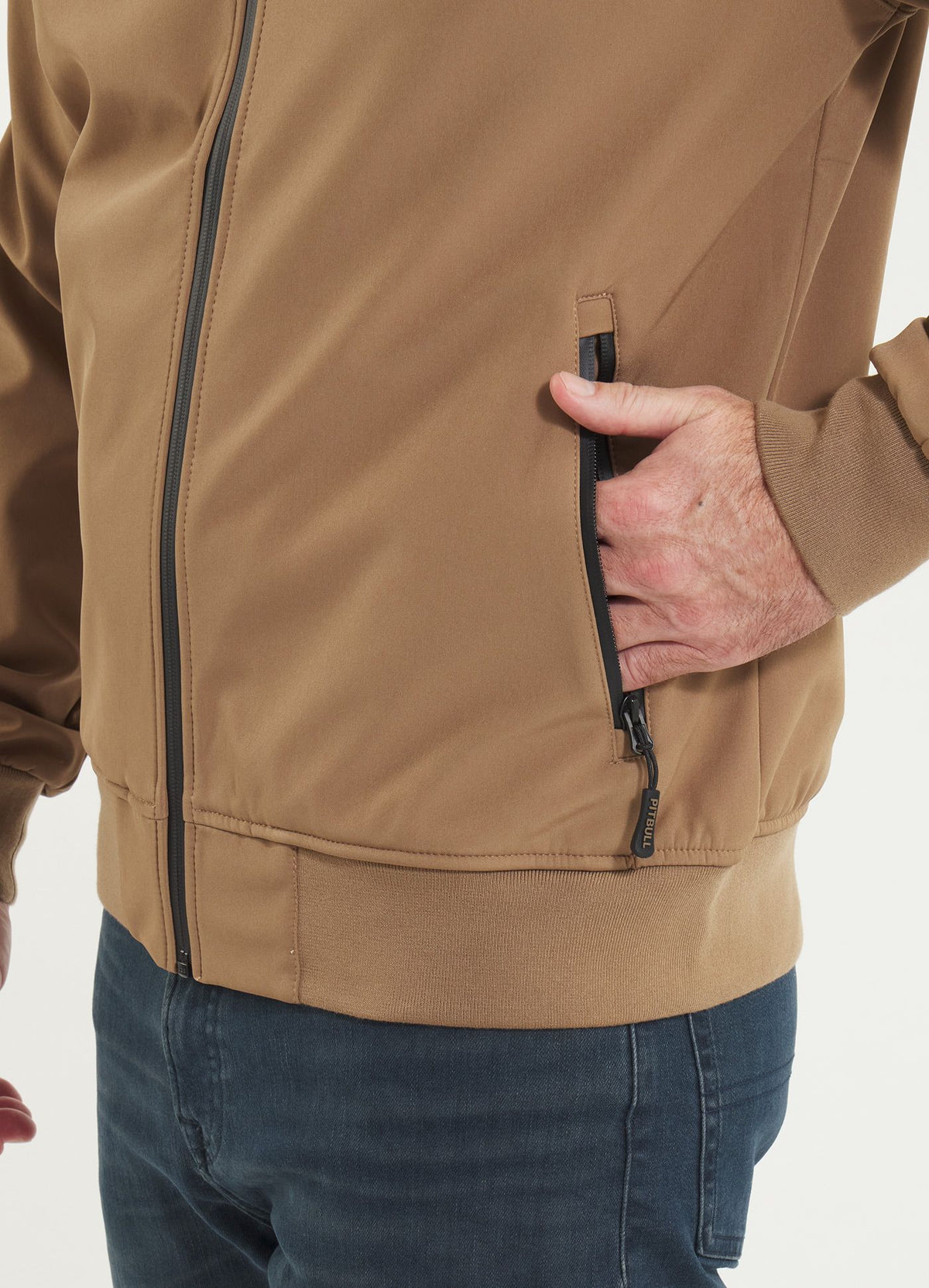 Softshelljacke Midway II - Coyote Braun