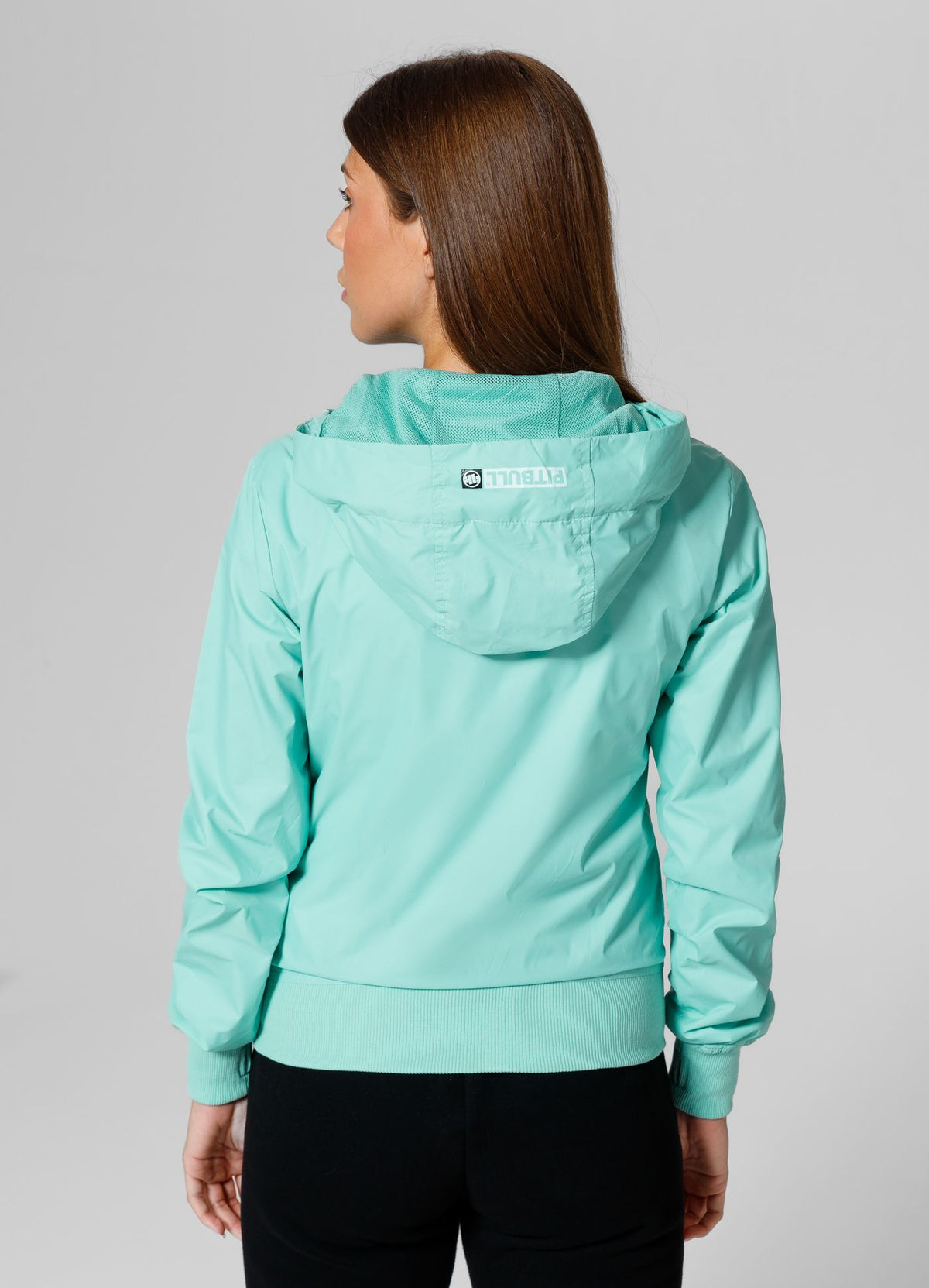 Women's transitional hooded jacket Aaricia Logo