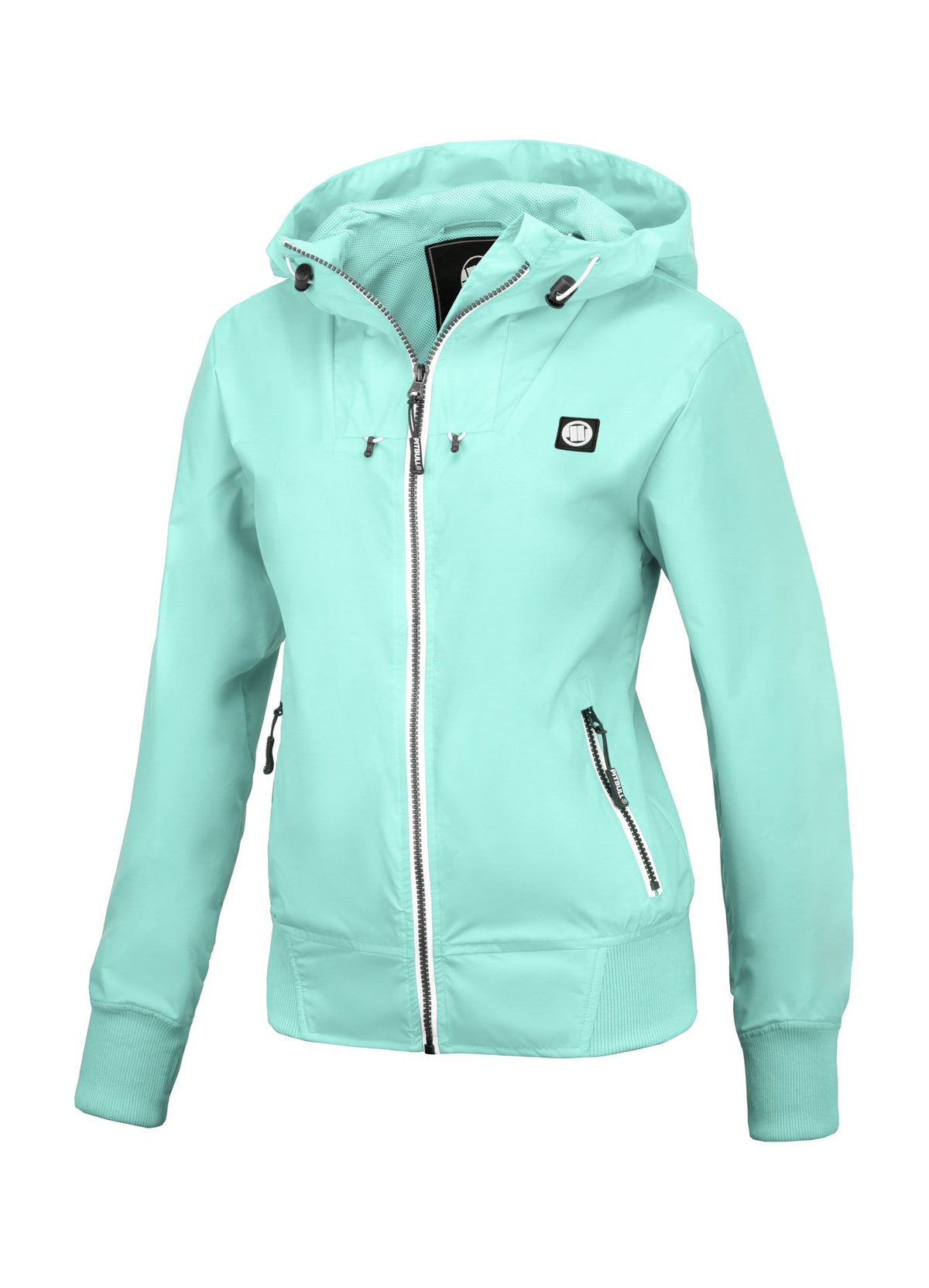 Women's transitional hooded jacket Aaricia Logo