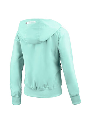 Women's transitional hooded jacket Aaricia Logo