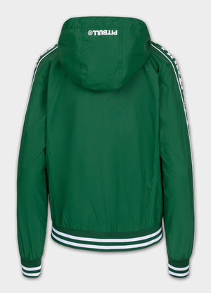 Women's hooded jacket WHITEWOOD - Green