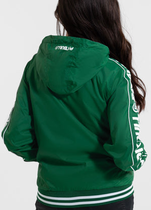 Women's hooded jacket WHITEWOOD - Green