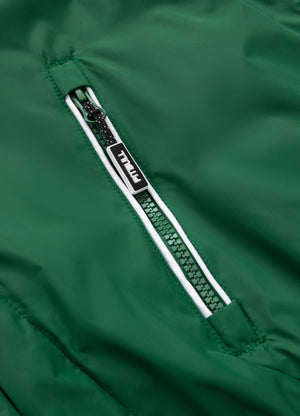 Women's hooded jacket WHITEWOOD - Green