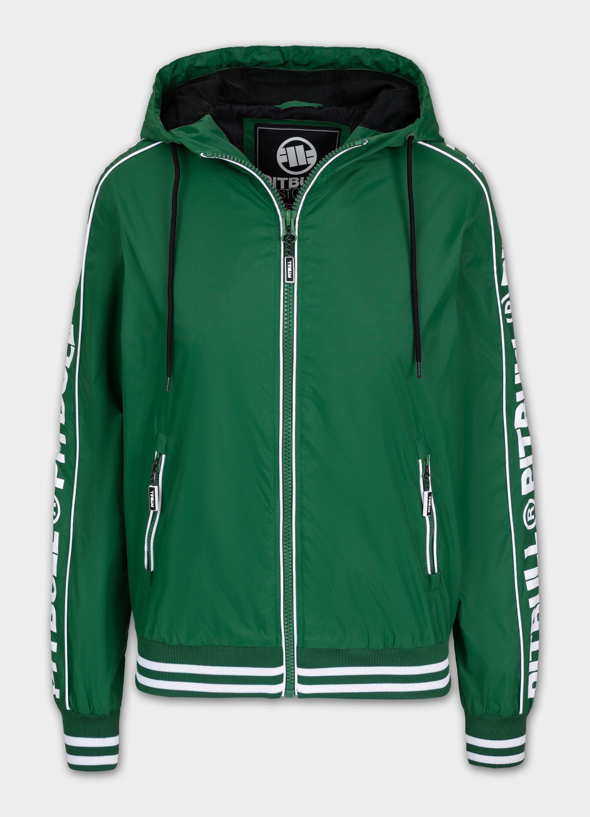 Women's hooded jacket WHITEWOOD - Green