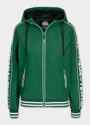 Women's hooded jacket WHITEWOOD - Green