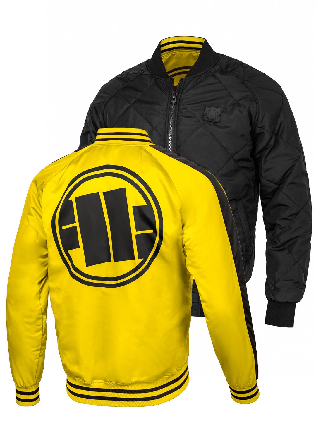Übergangsjacke mit zwei Seiten Broadway Big Logo