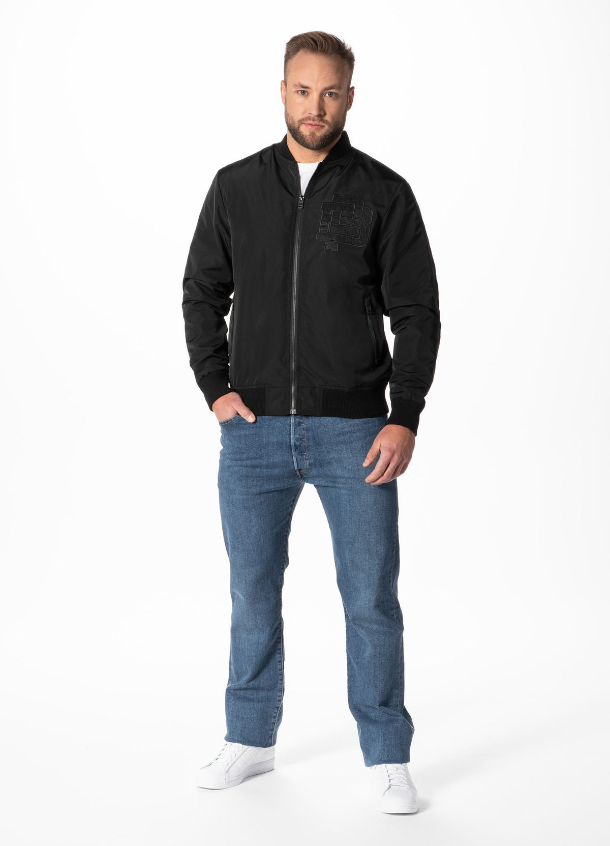 Übergangsjacke Harding - Schwarz/Schwarz