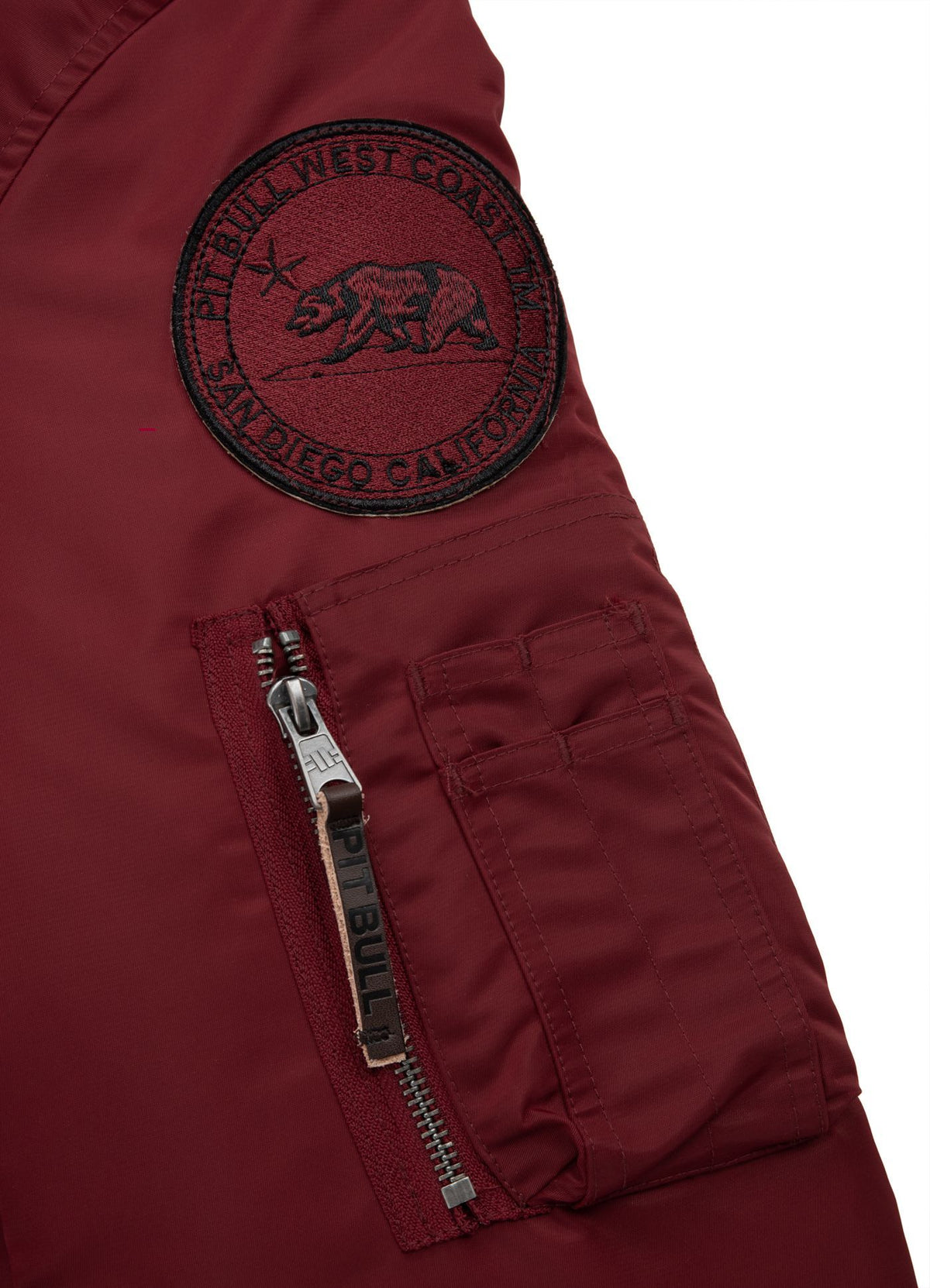 Übergangsjacke MA-1 - Burgundy