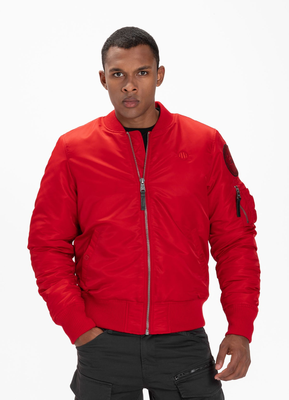 Übergangsjacke MA-1 - Rot