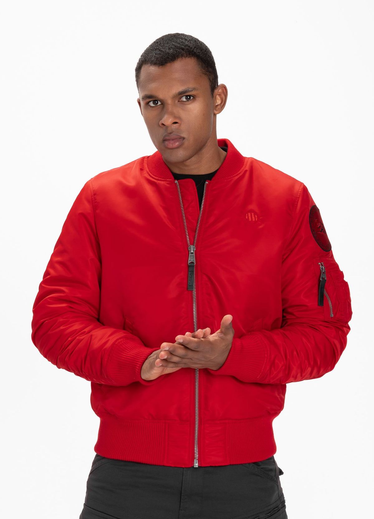 Übergangsjacke MA-1 - Rot