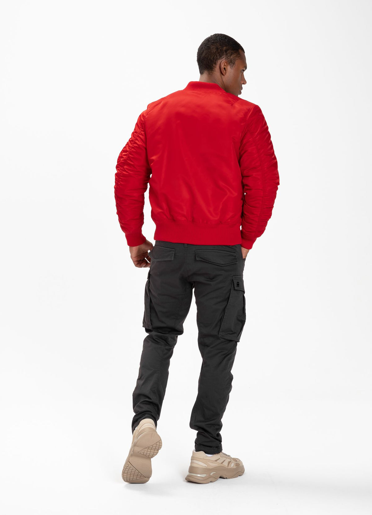 Übergangsjacke MA-1 - Rot