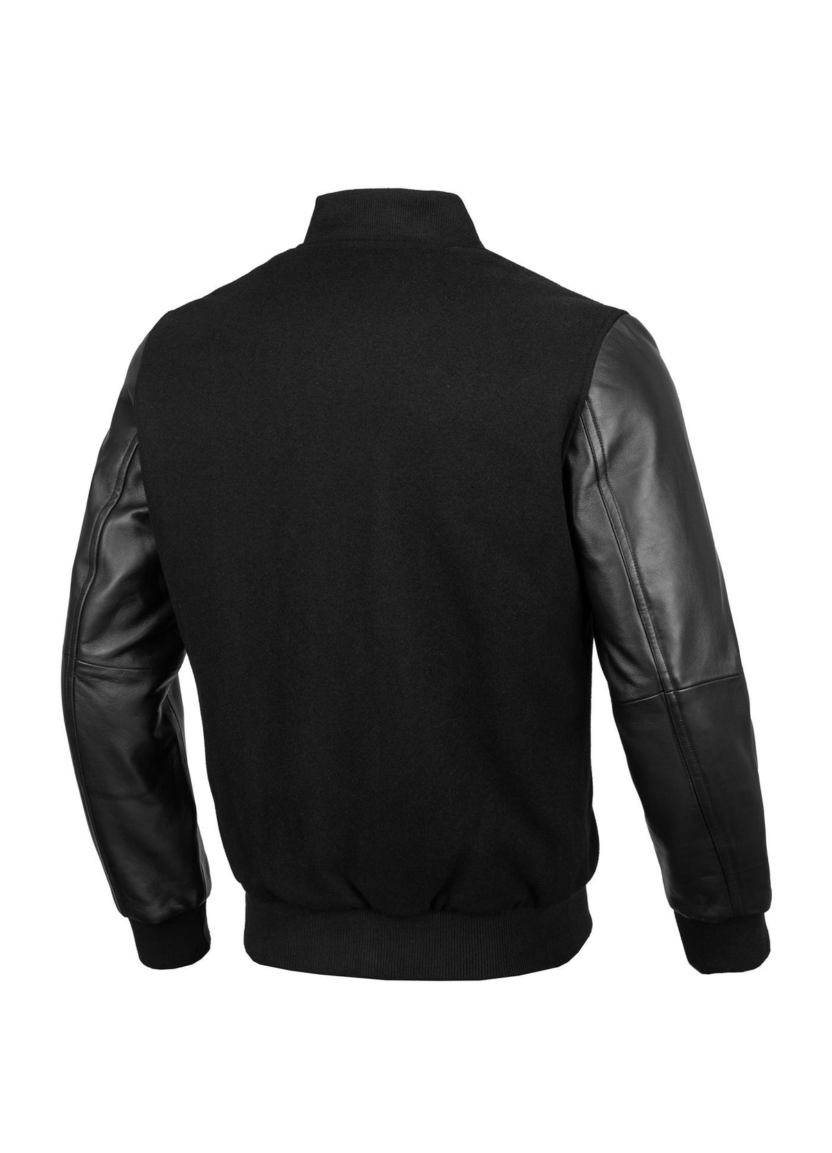 Herren Übergangsjacke Melton Small Logo