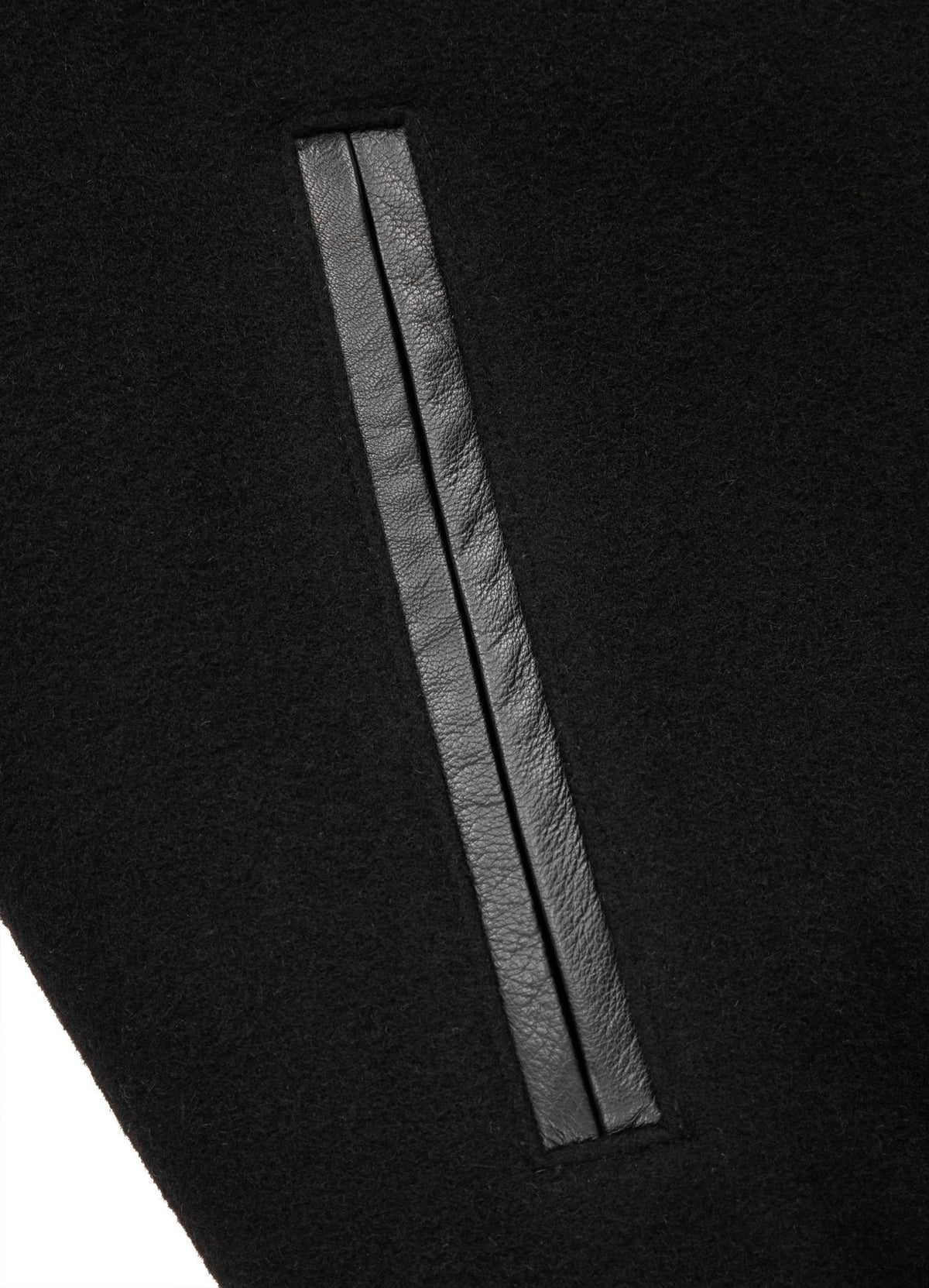 Herren Übergangsjacke Melton Small Logo
