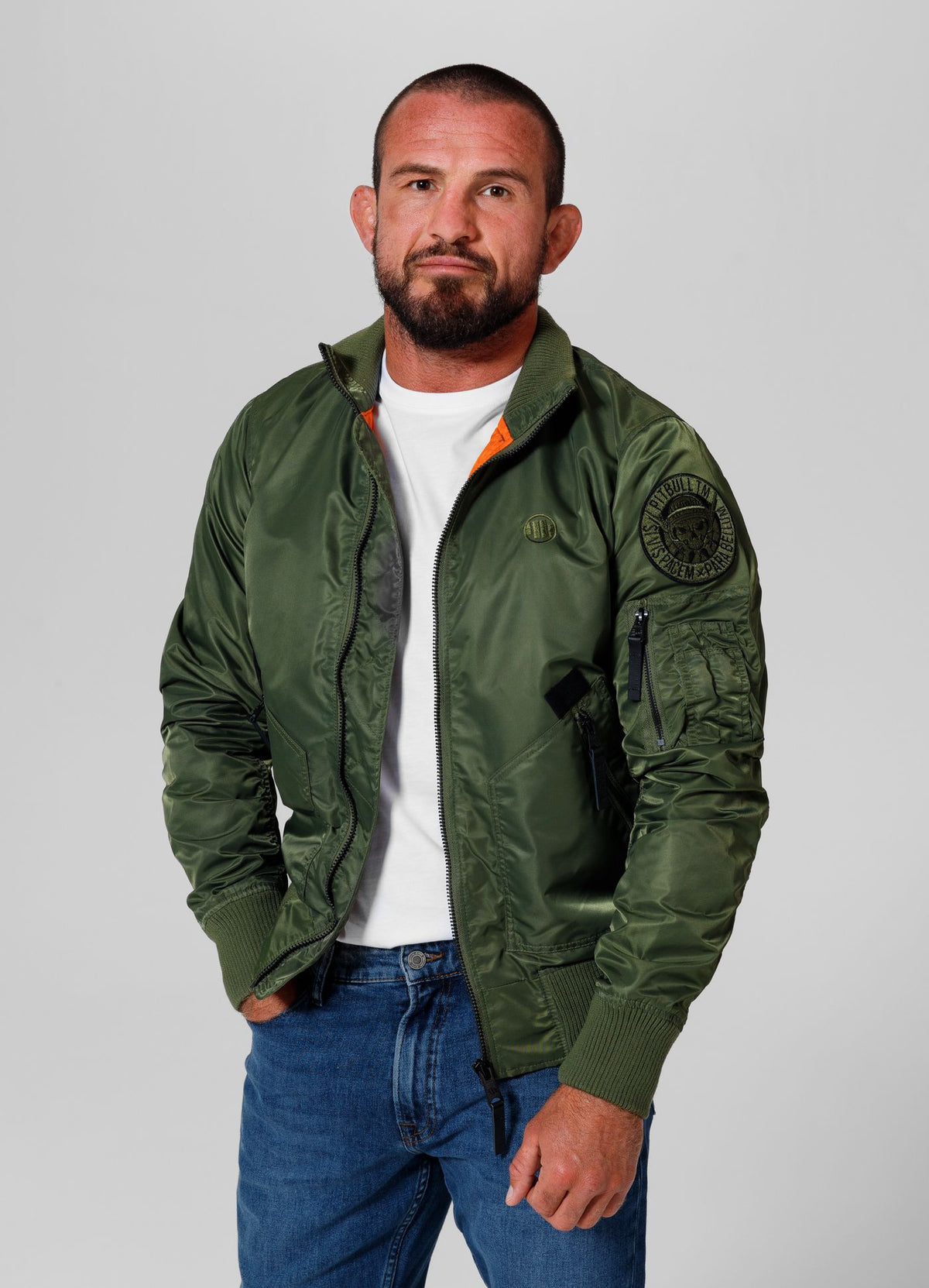 CENTURION 2 Olivgrüne Jacke