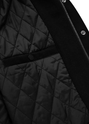 Collegejacke Fisher - Schwarz