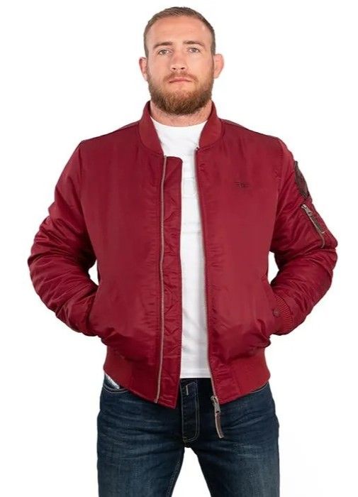 Übergangsjacke MA-1 - Burgundy