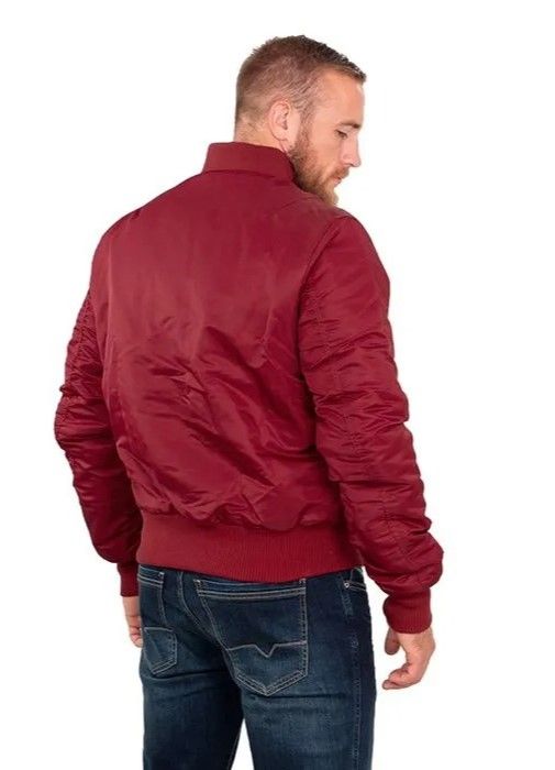 Übergangsjacke MA-1 - Burgundy